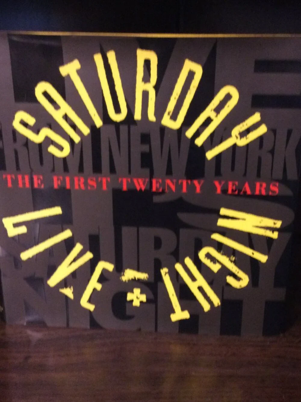 Saturday Night Live: The First Twenty Years 1994 commemorative hardcover book
